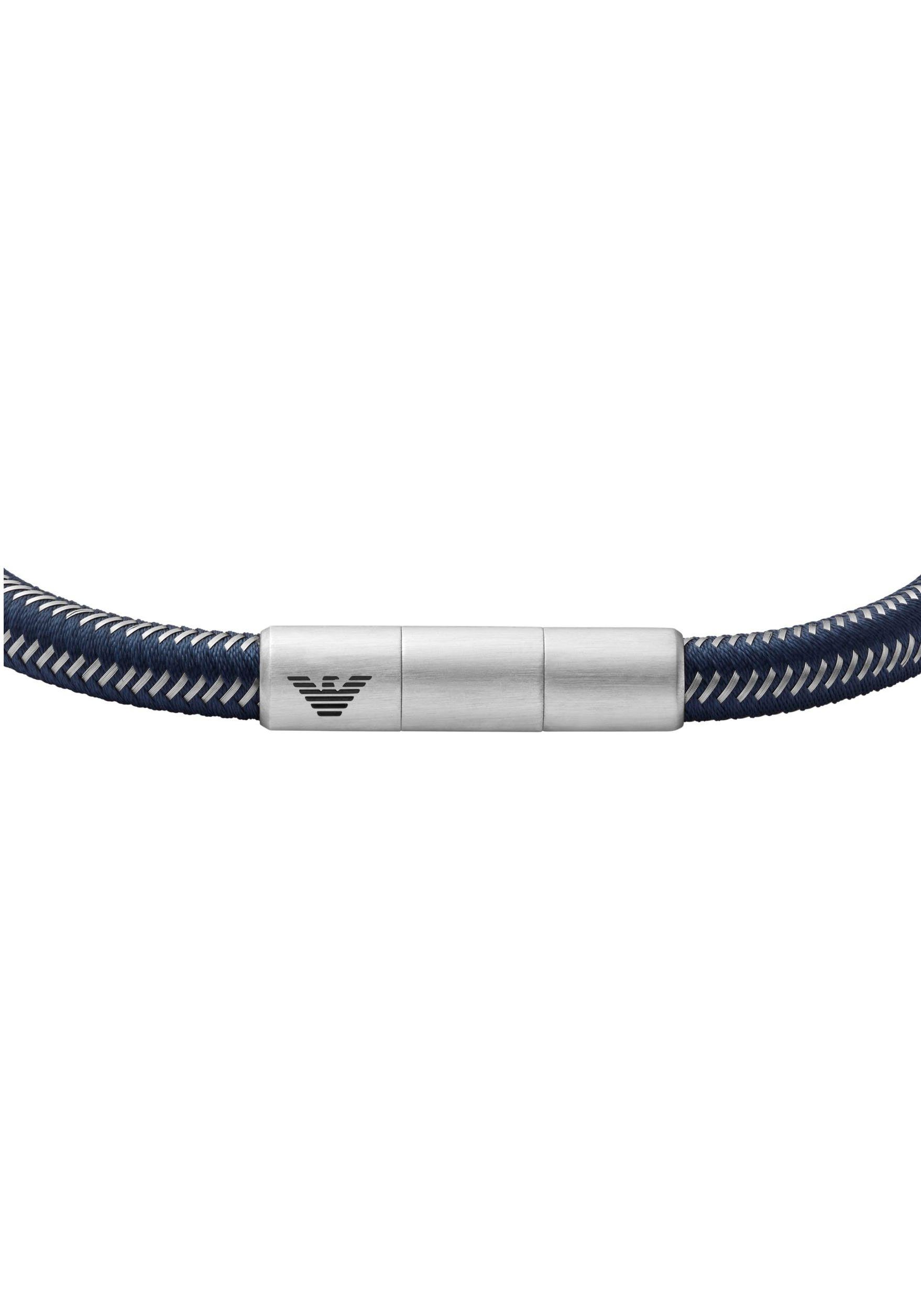 Emporio Armani Armband EGS2990040, EGS2991040 edelstahlfarben-blau