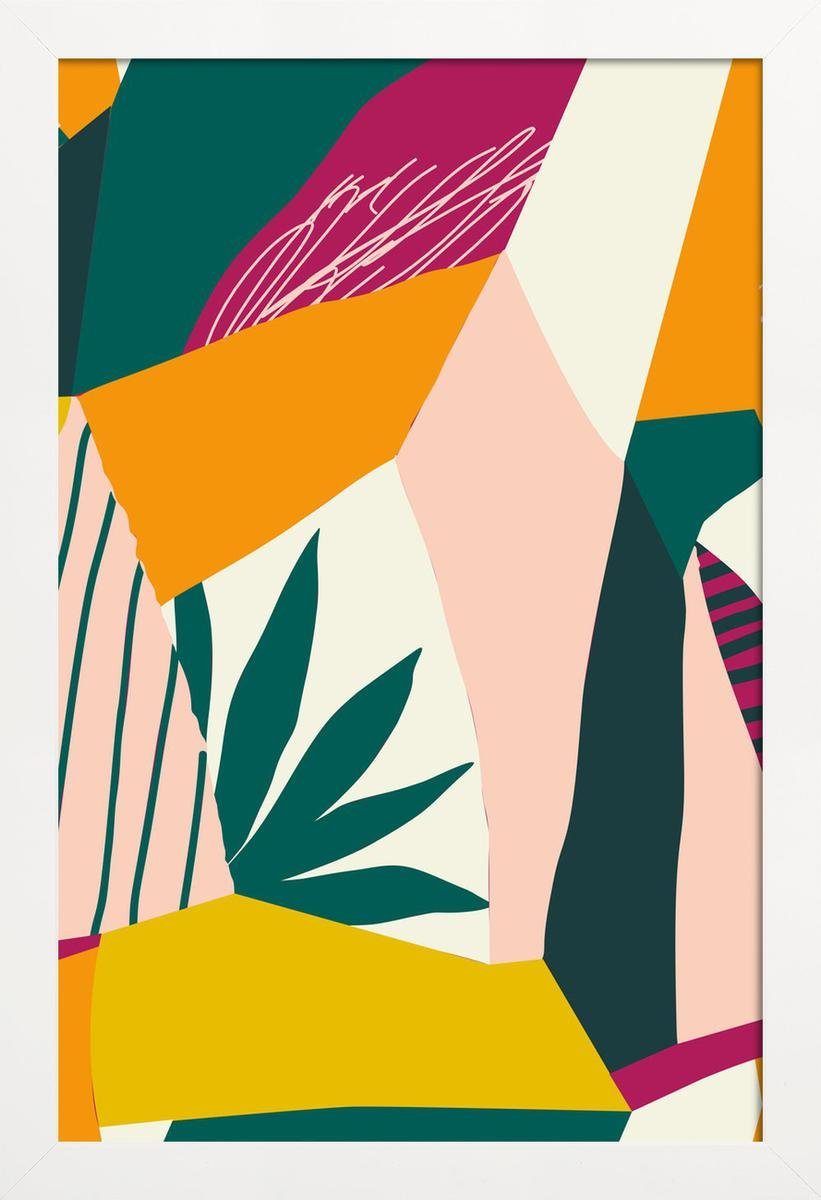 Juniqe Poster Poster mit Holzrahmen, Pure (1 St), Fine-Art-Print in Galeriequalität mit einem 1 cm breiten, weißen Rand