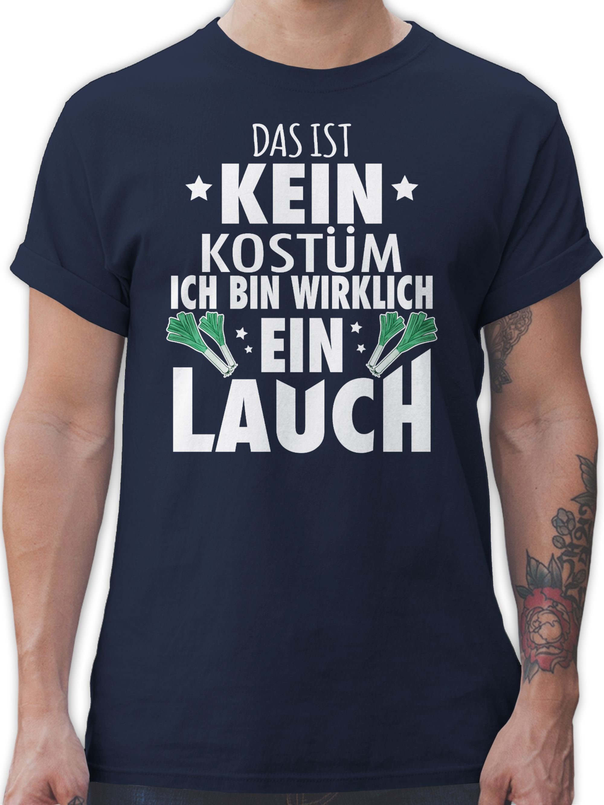 T-Shirt Das ist kein Kostüm Ich bin wirklich ein Lauch I Lauchkostüm I Porree