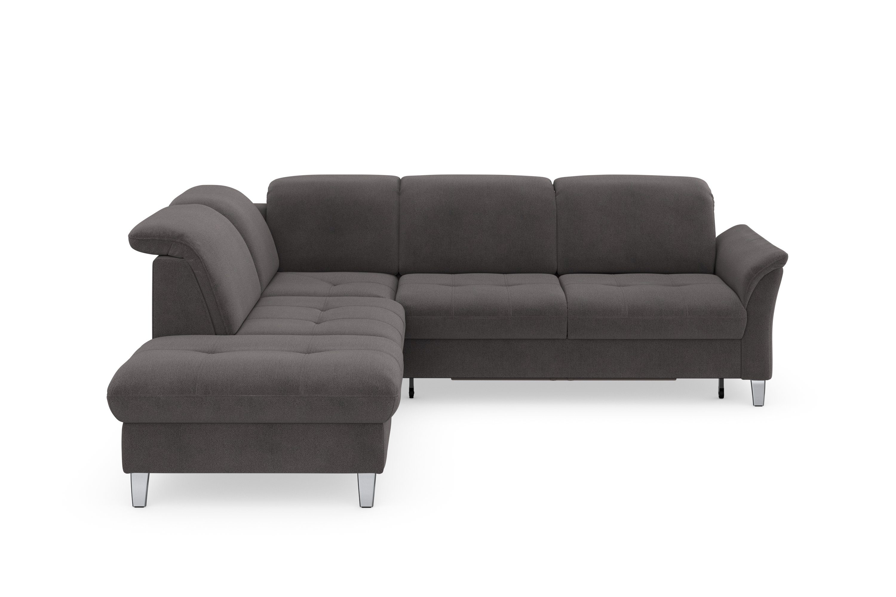 sit&more Ecksofa "Maggiore L-Form" wahlweise mit Kopfteilverstellung, Bettf günstig online kaufen