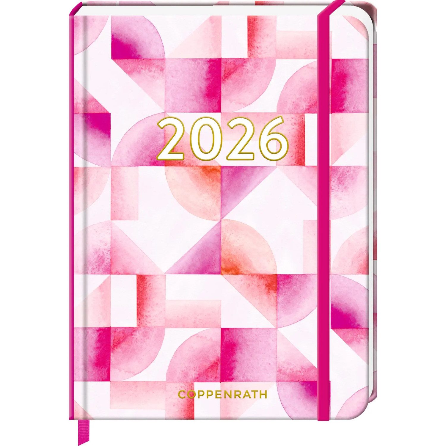 Coppenrath Geburtstagskalender Mein Jahr 2026 - Mosaik (All about pink)