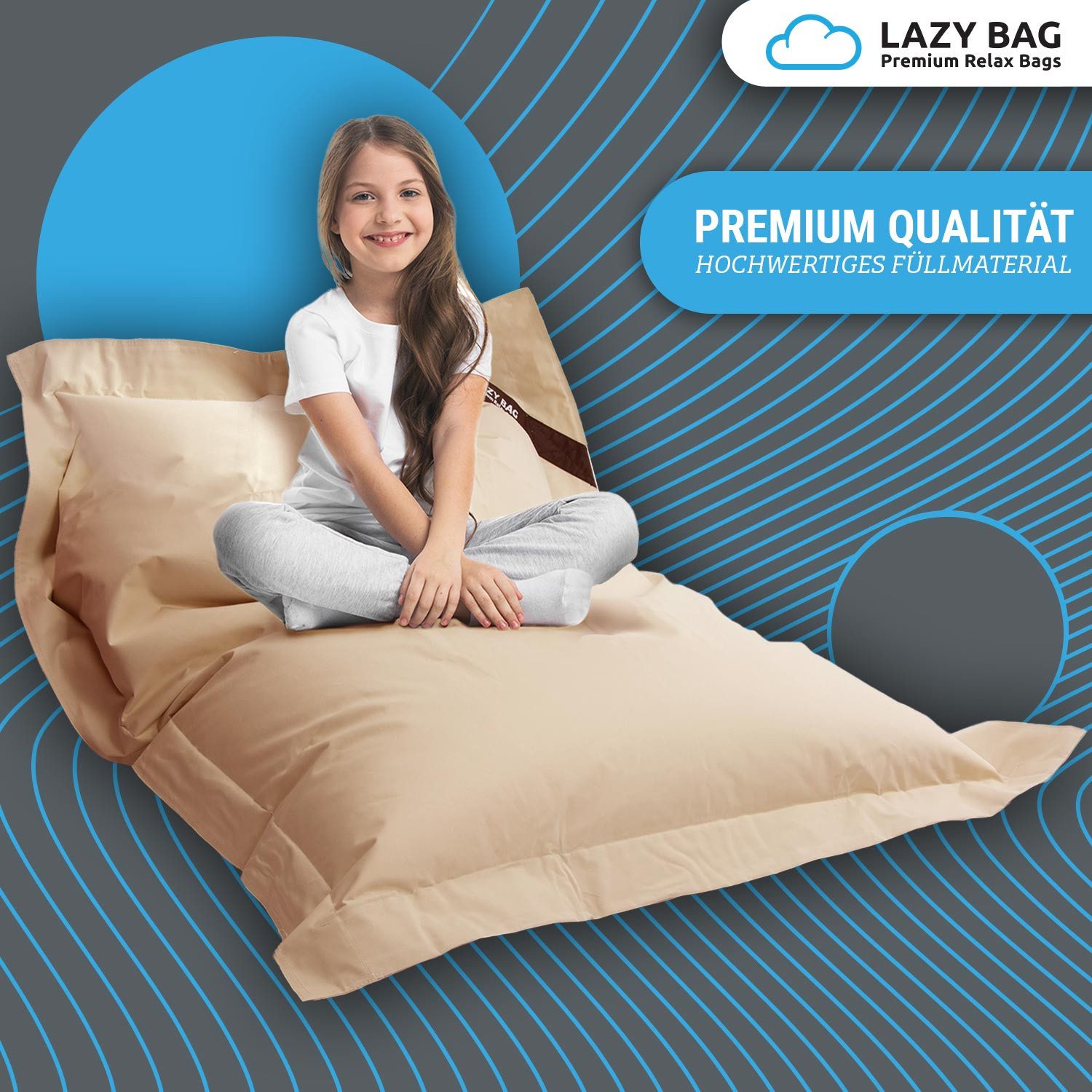 LazyBag Sitzsack Original Indoor & Outdoor günstig online kaufen