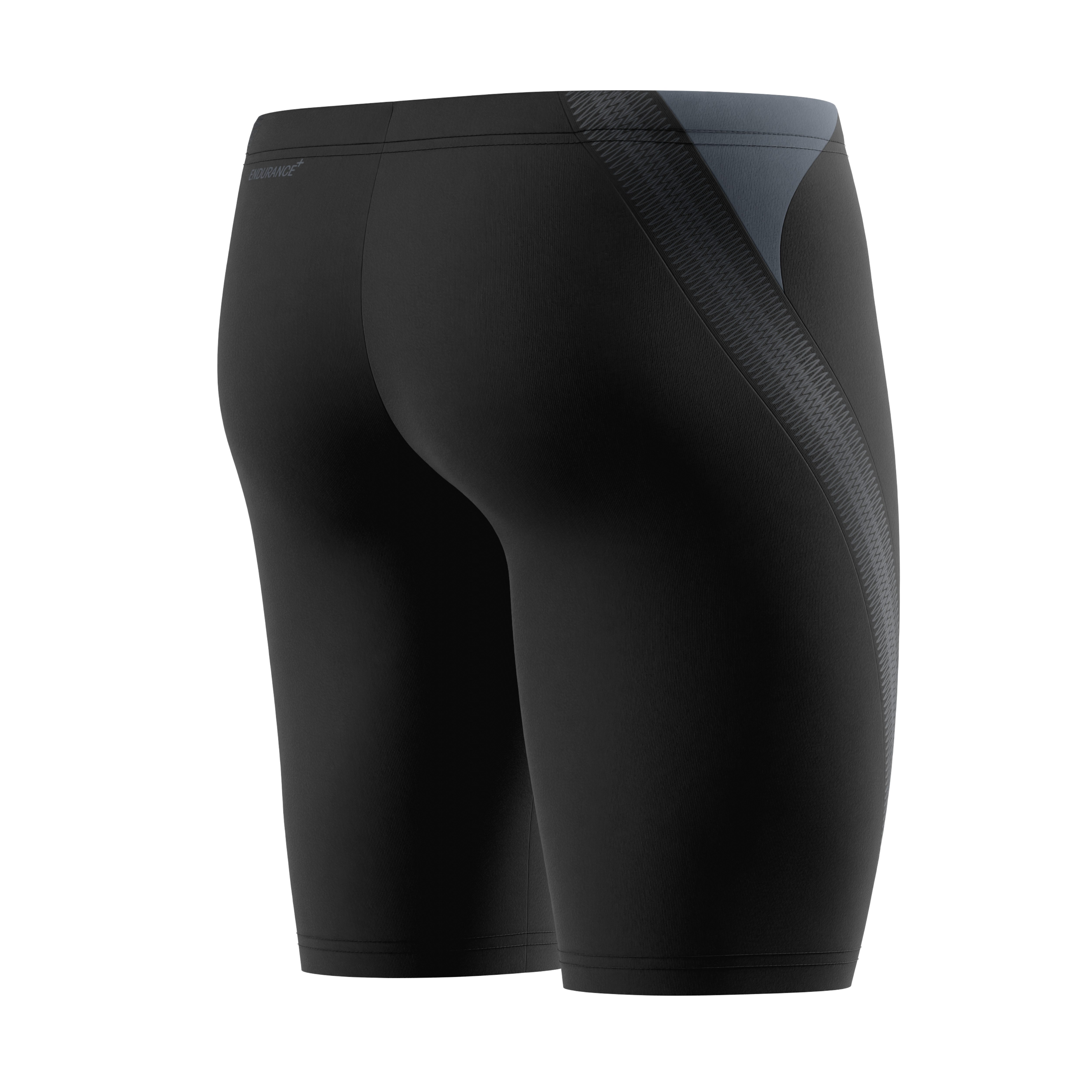 Speedo Badeshorts MENS HYPER BOOM SPLICE JAMMER BLK/GRY