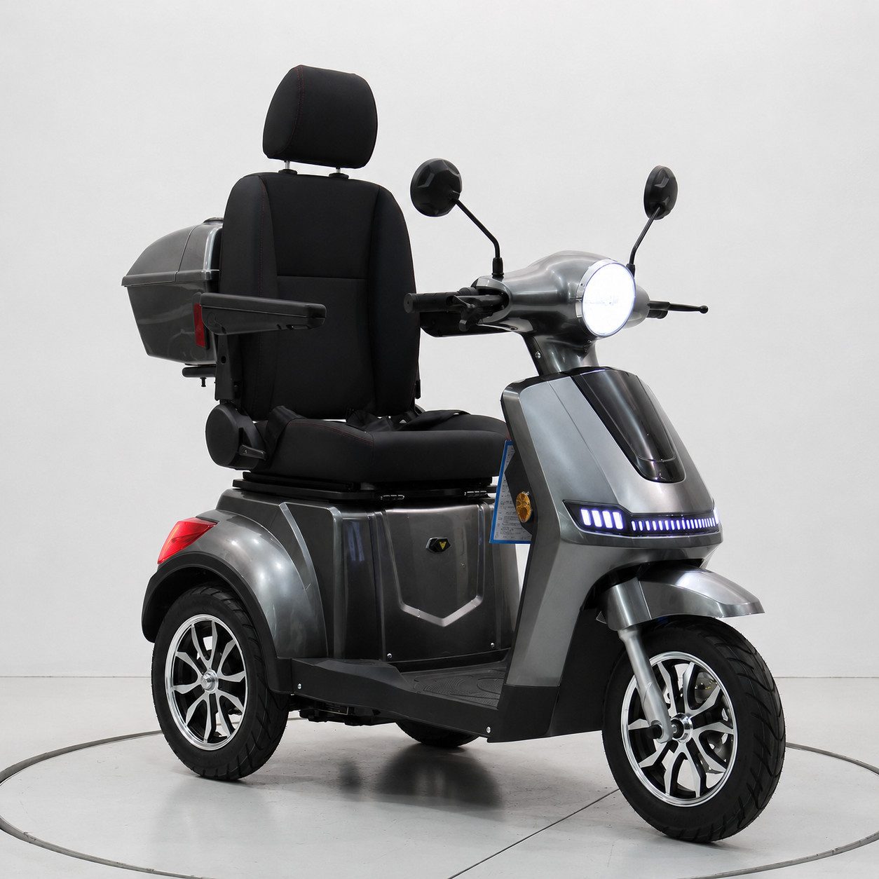 TZIpower E-Motorroller Seniorenmobil Mobility Scooter 1000W 60V 30AH 25km/h Elektromobil, 1000 W, 25 km/h