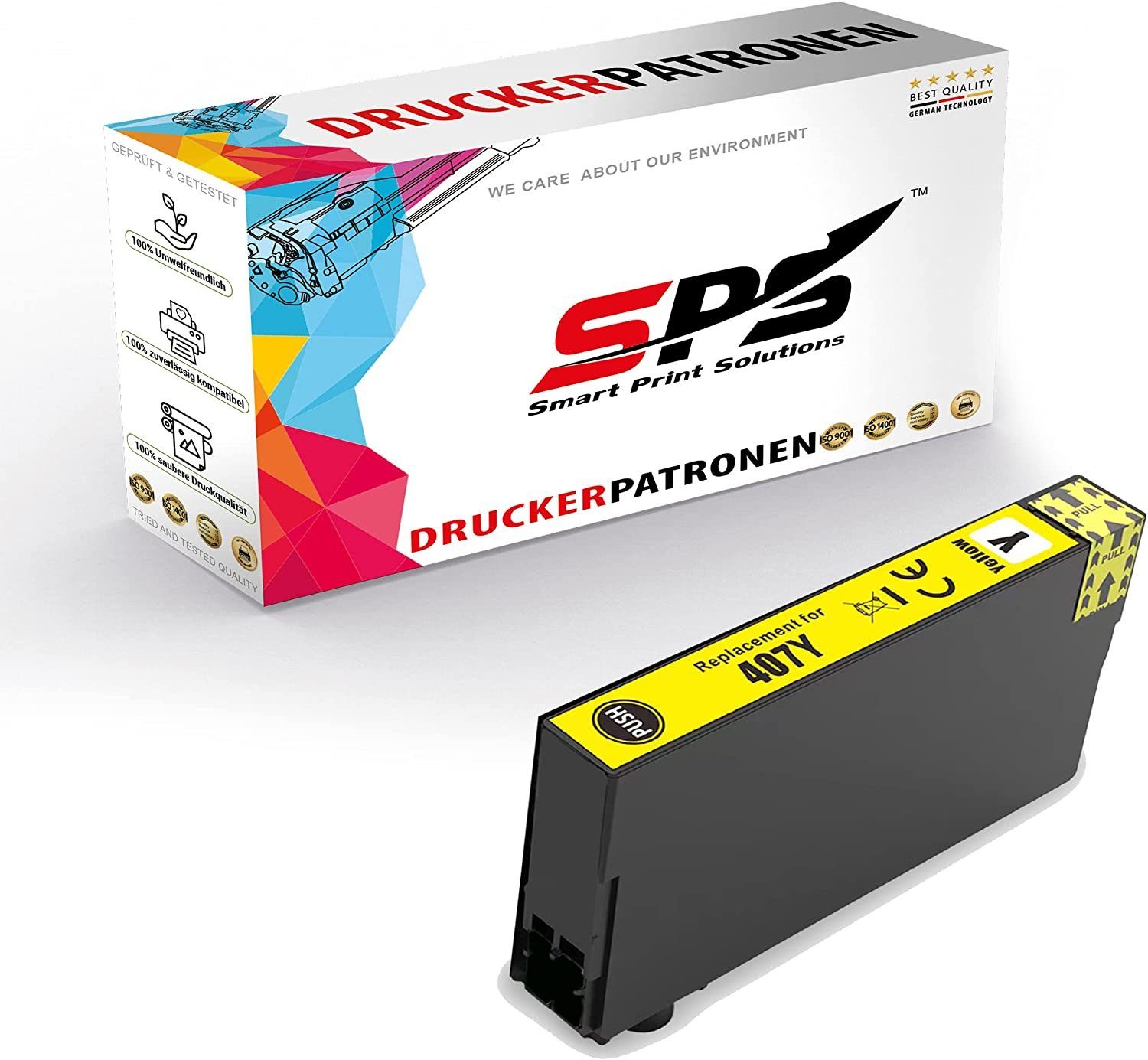 SPS Kompatibel für Epson Pro Tintenpatrone Pack) WF C13T07U (1er 4745 WorkForce
