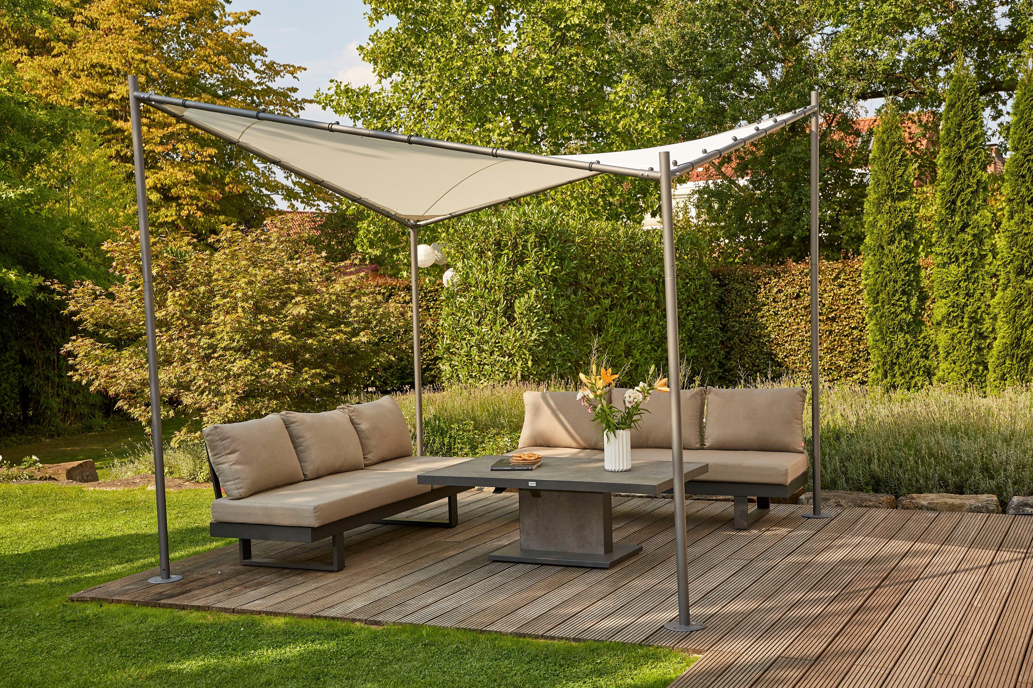 Siena Garden Pavillon Berlino Sonnensegel, 300x300 cm