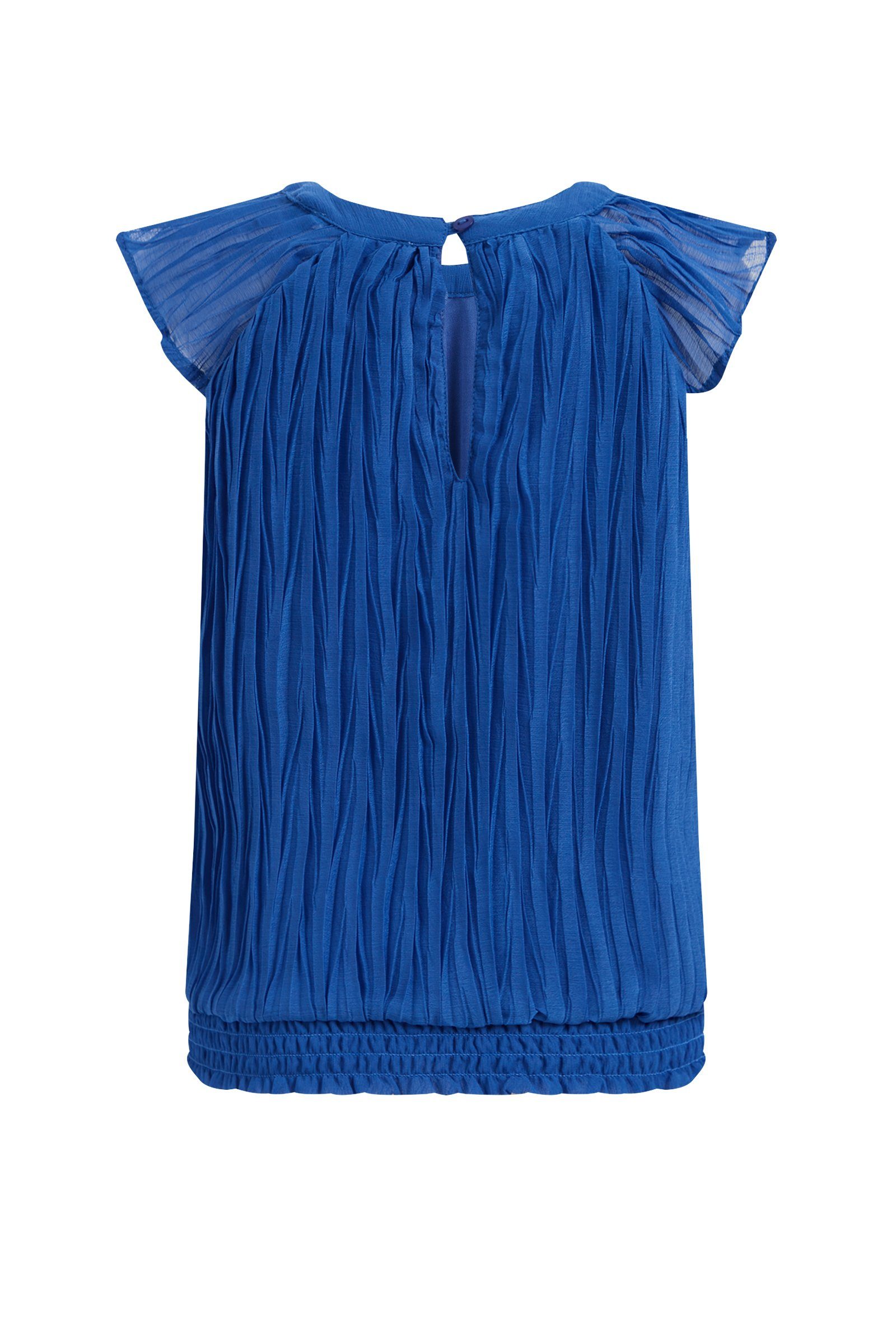 WE Fashion Kobaltblau T-Shirt (1-tlg)