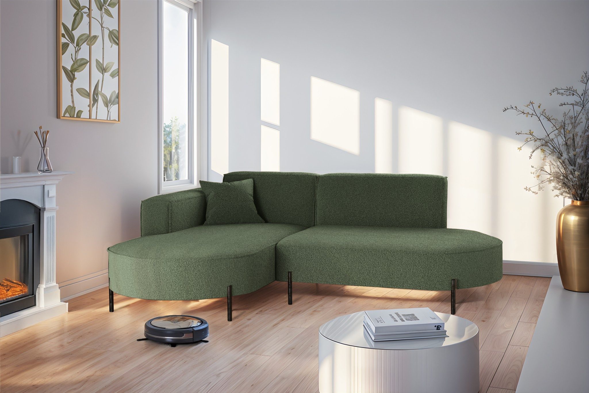 Ecksofa Sofa VALENCIA XS in Stoff Quelle