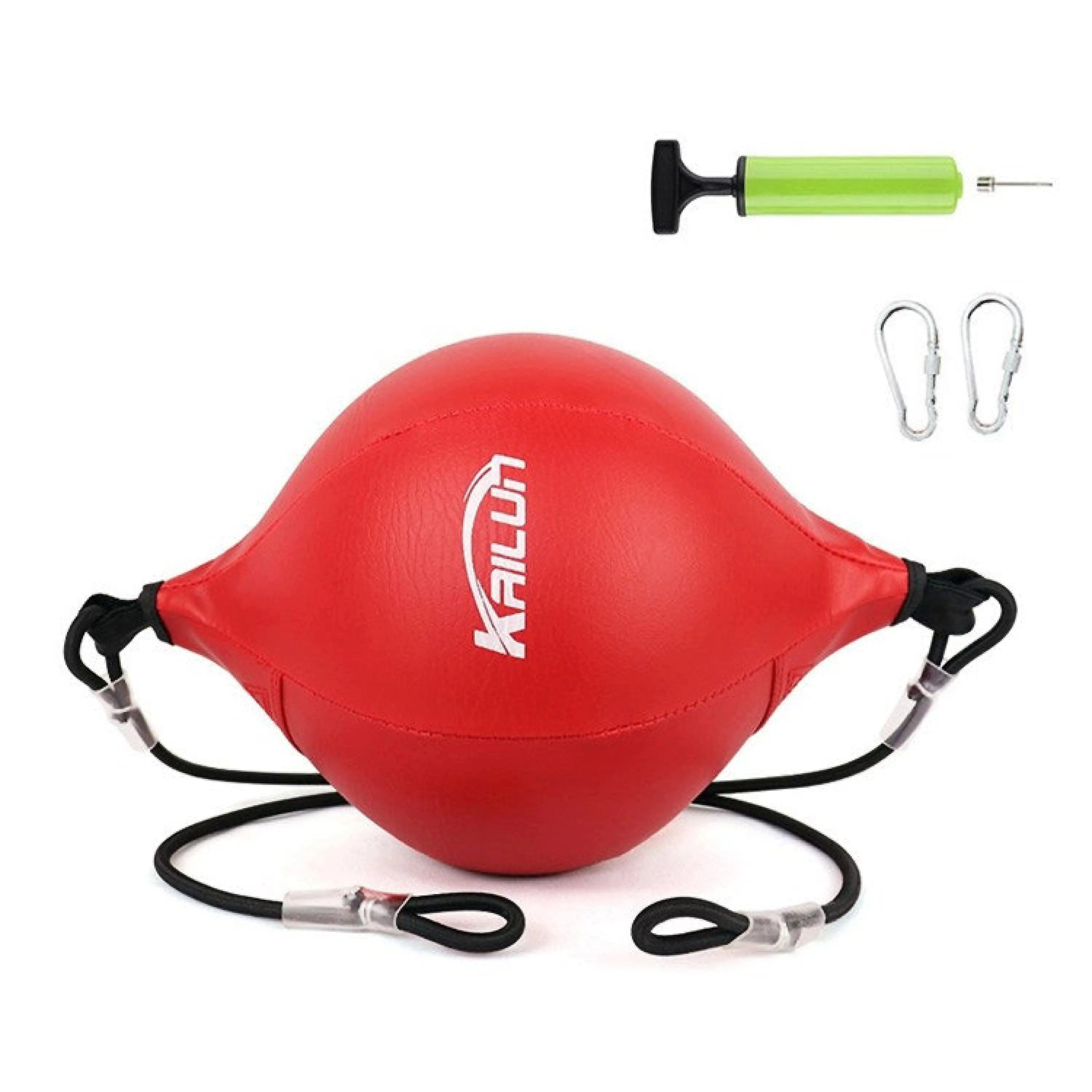 Sport-Knight® Boxbirne Boxing Speed Ball PU-Leder – Punching Ball für Reaktionstraining, Hochwertiges PU-Leder