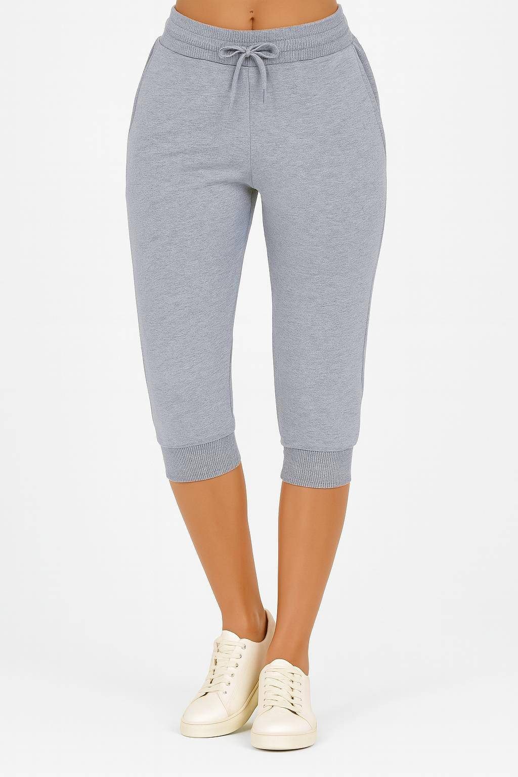 Smith & Solo 3/4-Hose Damen - Jogginghose, kurze Hose, Caprihose Elastikbun günstig online kaufen