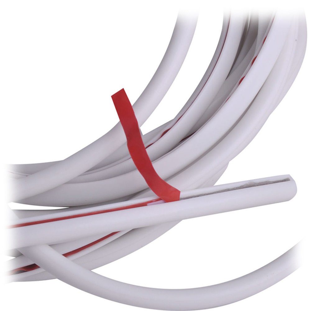 Bolwins Dichtungsband B84C 5m Auto Türschutz Streifen Kantenschutz Dichtung Tür AntiKratzer, (Packung, 1-St., Autotür-Kantenschutzleiste 1-St), selbstklebend, flexibel, stoßabsorbierend, wetterfest