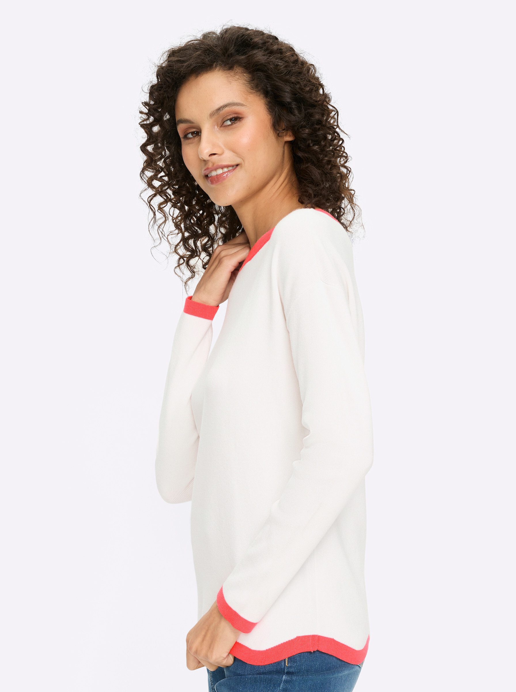 heine Strickpullover Feinstrickpullover .