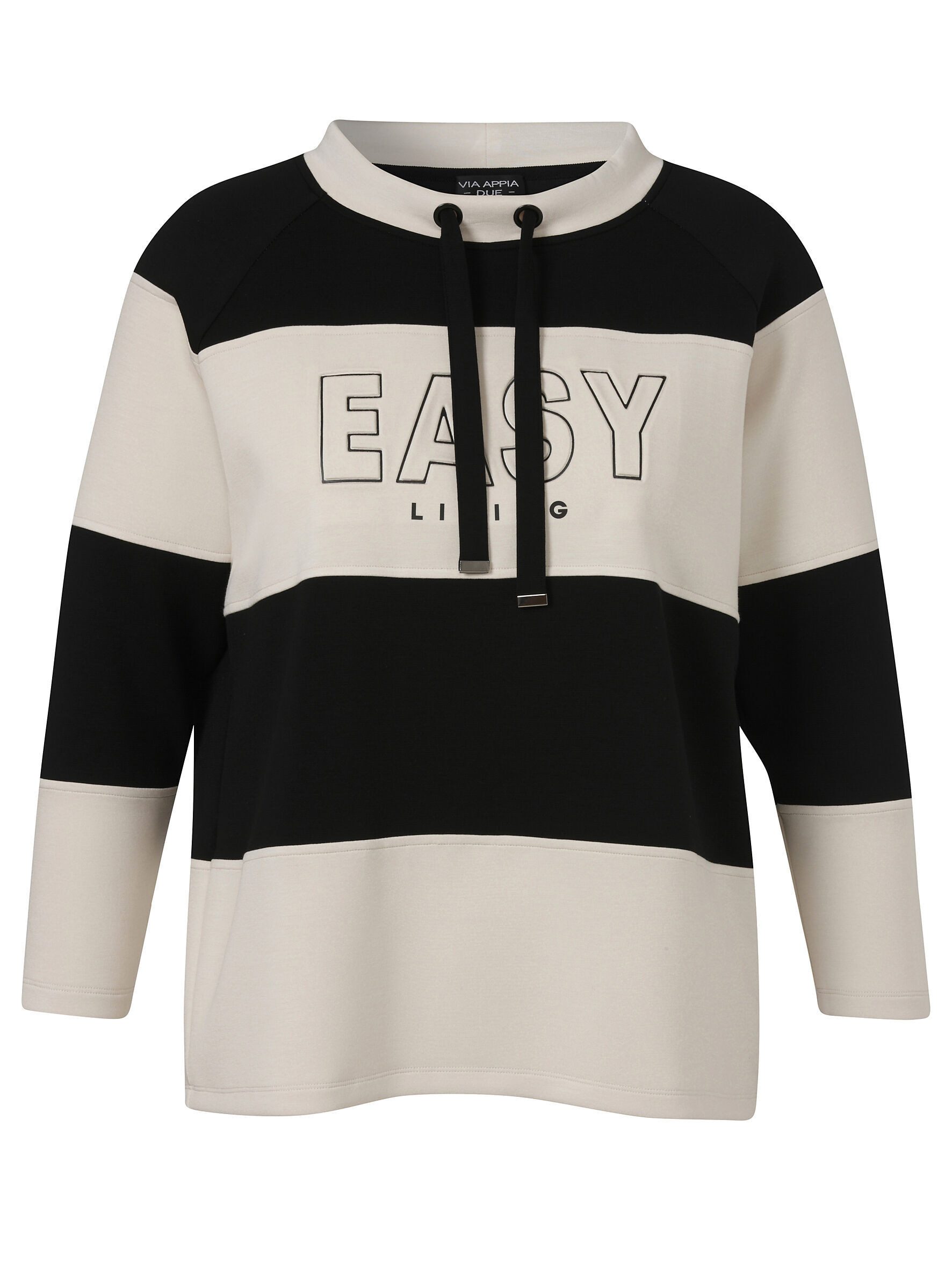 VIA APPIA DUE Sweatshirt (1-tlg) Große Größen
