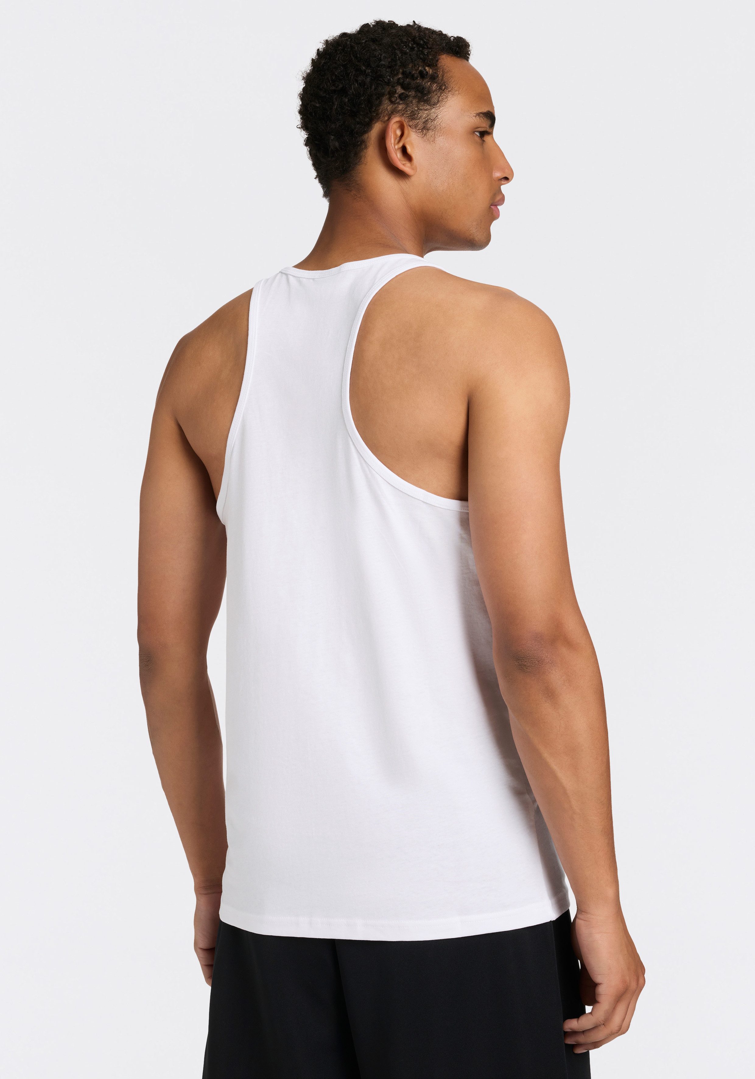 Champion Tanktop (Packung, 2-tlg) im 2er-Pack, mit Rundhalsausschnitt, sportlicher Stil, aus Baumwolle