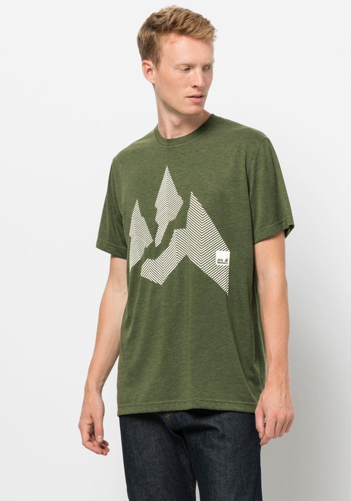 Jack Wolfskin T-Shirt NATURE MOUNTAIN T M