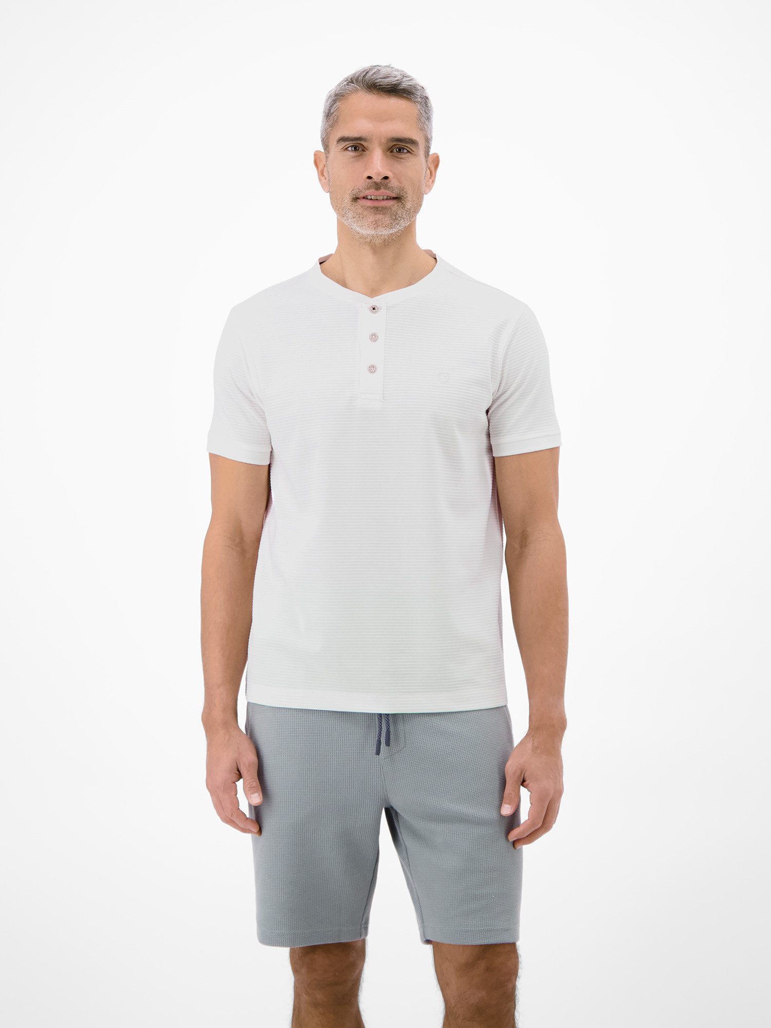LERROS T-Shirt T-Shirt mit Rundkragen und Cool & Dry Funktion