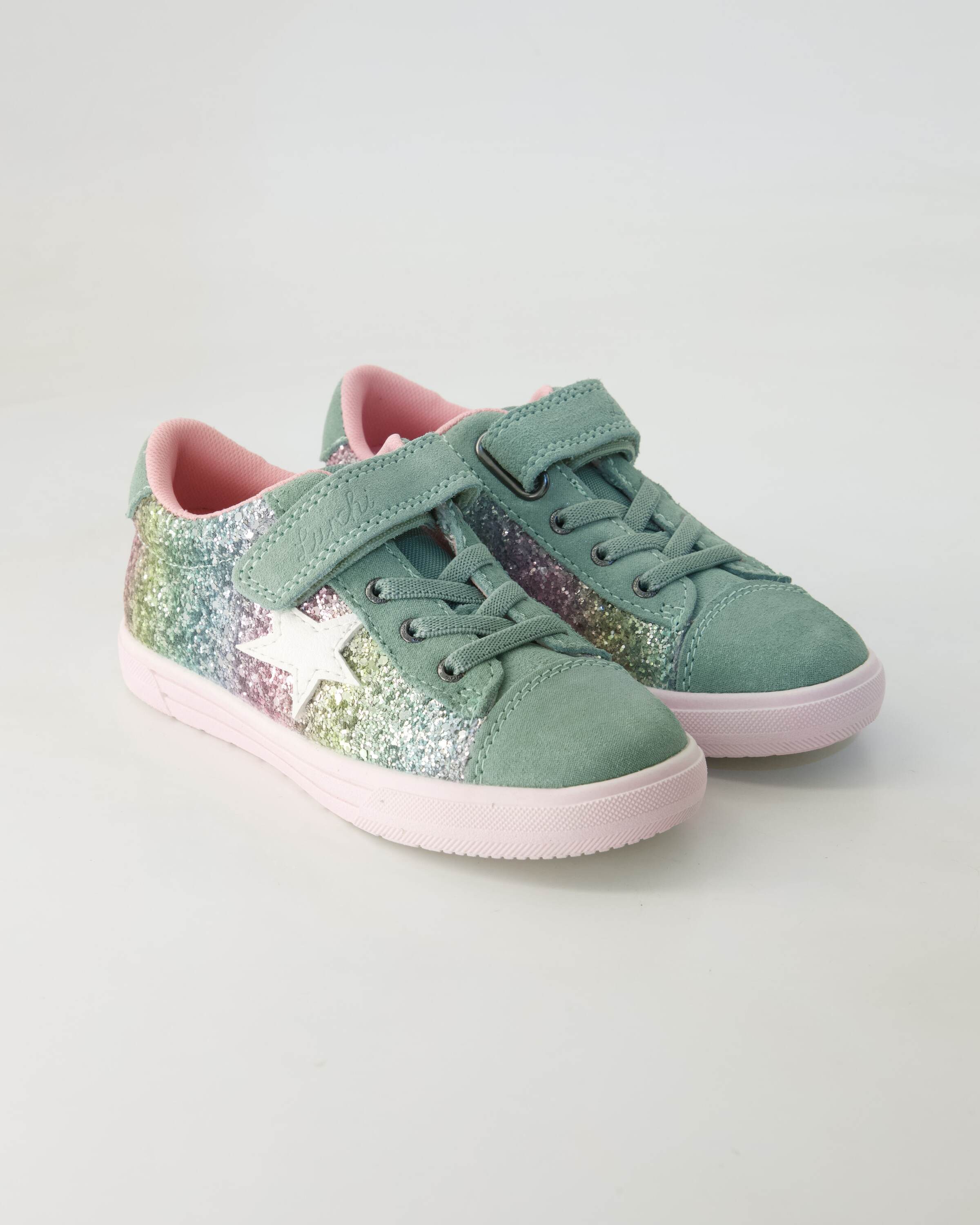 Lurchi Bine Klettschuh Obermaterial: Leder und Textil