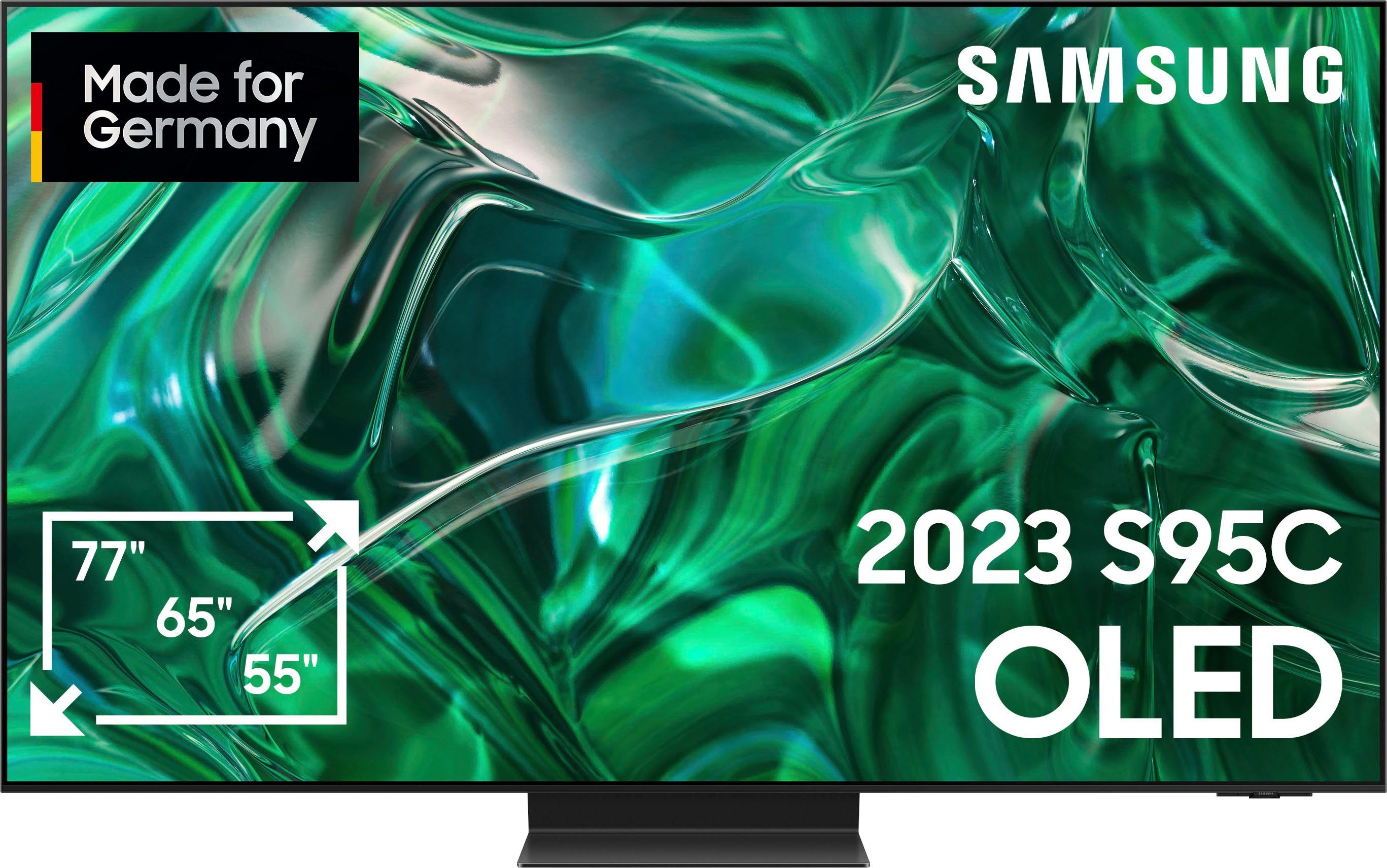 Samsung GQ77S95CAT OLED-Fernseher (195 cm/77 Zoll, Smart-TV, Neural Quantum Prozessor 4K,Infinity One Design,Gaming Hub) | alle Fernseher