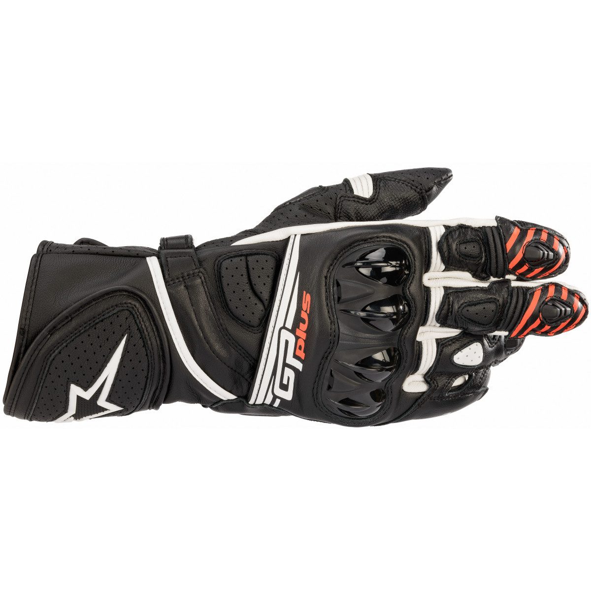 Motorradhandschuhe Alpinestars GP Plus R V2 Sporthandschuhe schwarz / weiß