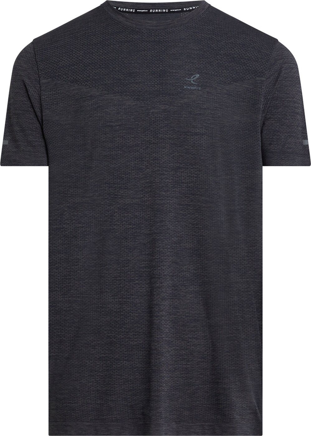 Energetics Kurzarmshirt He.-T-Shirt Tayeb SS M MELANGE/BLACK