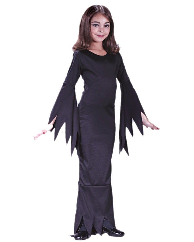 Vampir-Kostüm Madame Morticia Kostüm für Mädchen S