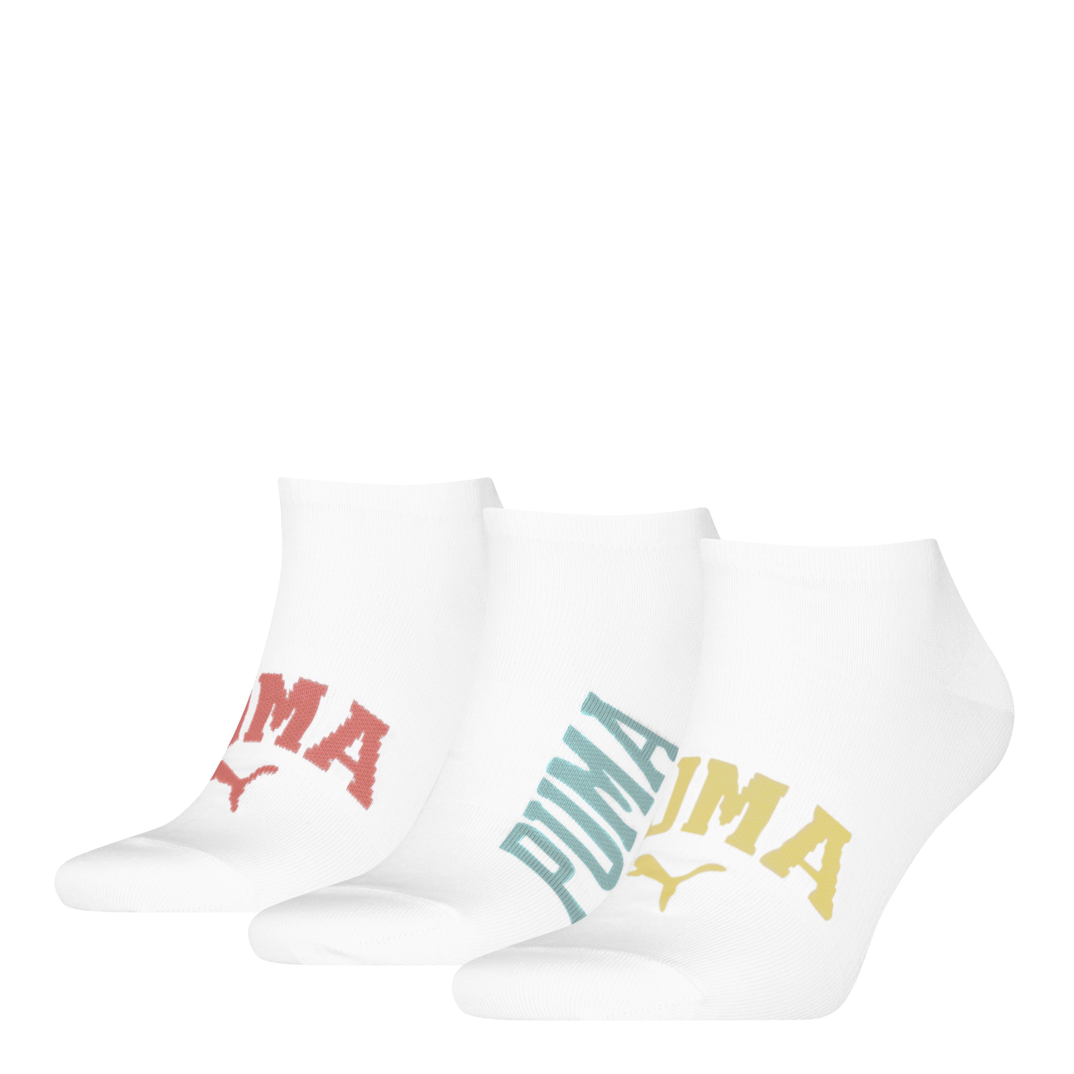 PUMA Sneakersocken (3-Paar, 3er Pack) mit verstärkter Ferse und Zehenbereic günstig online kaufen