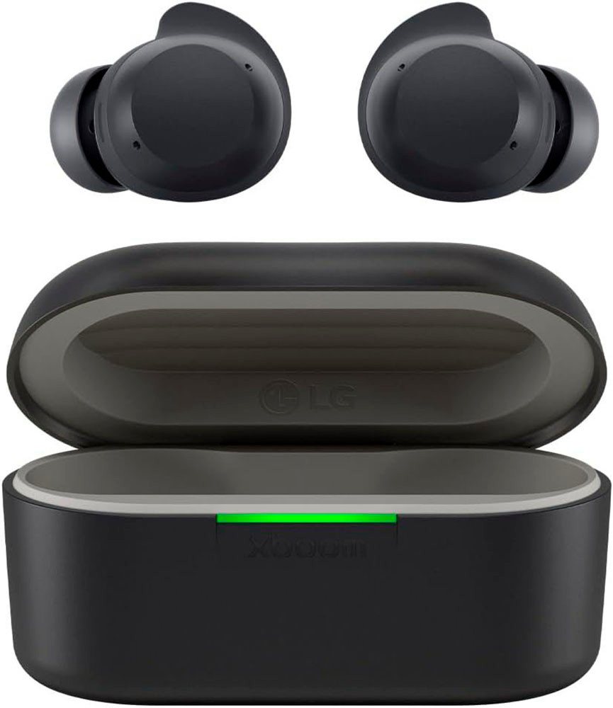 Valentinstagsgeschenk LG xboom Buds Plus wireless In-Ear-Kopfhörer (Active Noise Cancelling (ANC), Freisprechfunktion, Sprachsteuerung, UV-Reinigung,