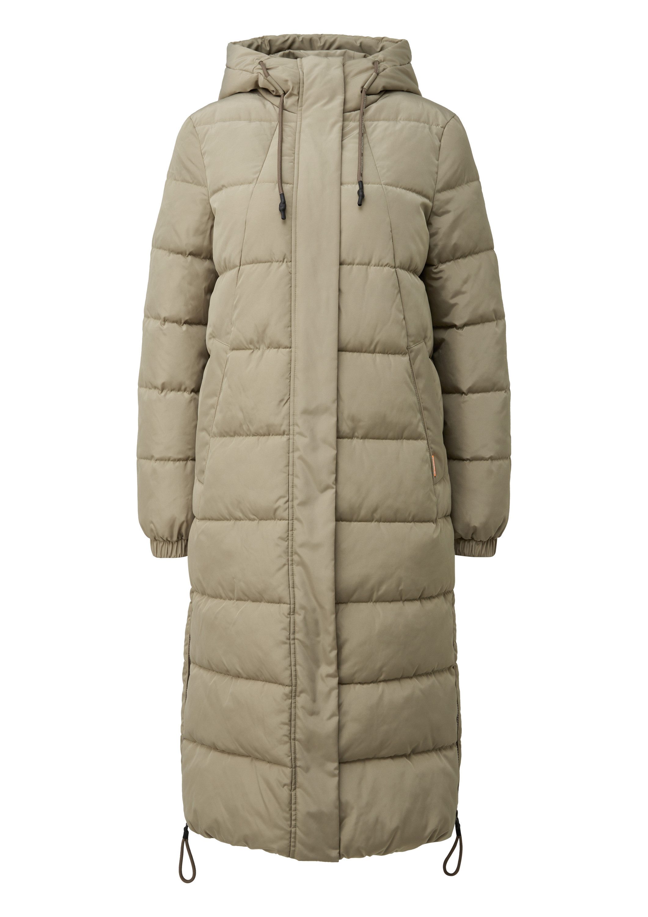 QS Wintermantel Outdoor-Mantel Langer Steppmantel günstig online kaufen