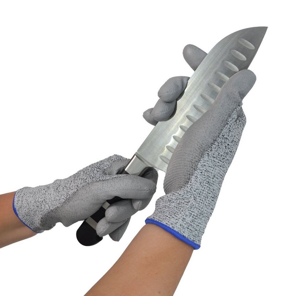 Jungfleisch Schnittschutzhandschuhe EN 420 EN 388 schnittfeste Handschuhe PU-Beschichtung  Schnittschutzklasse 5