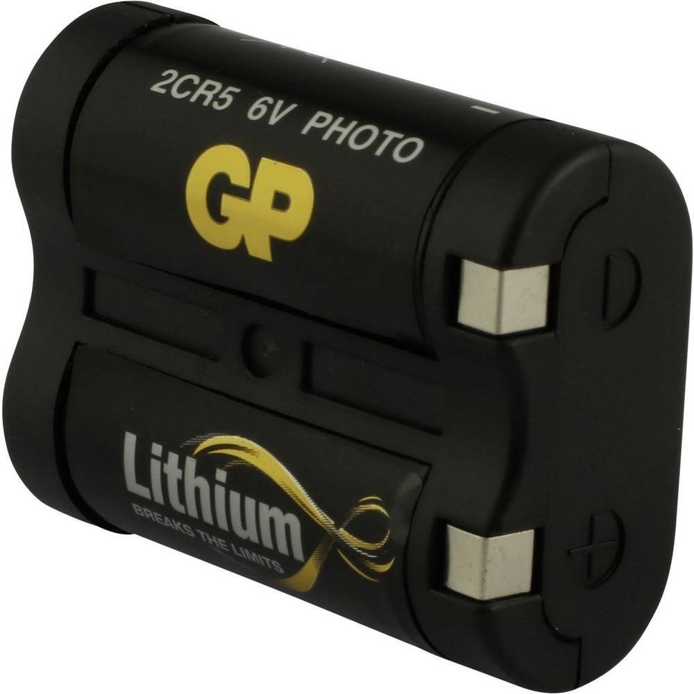 Gp Lithium Fotobatterie 2CR5, 6V GP2CR5STD109C1 Fotobatterie