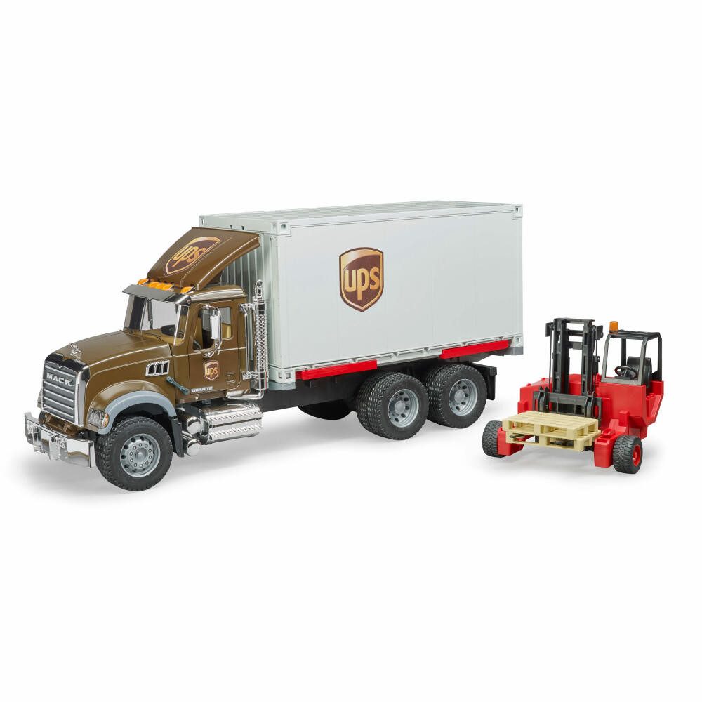 Bruder® Spielzeug-LKW MACK Granite UPS Logistik