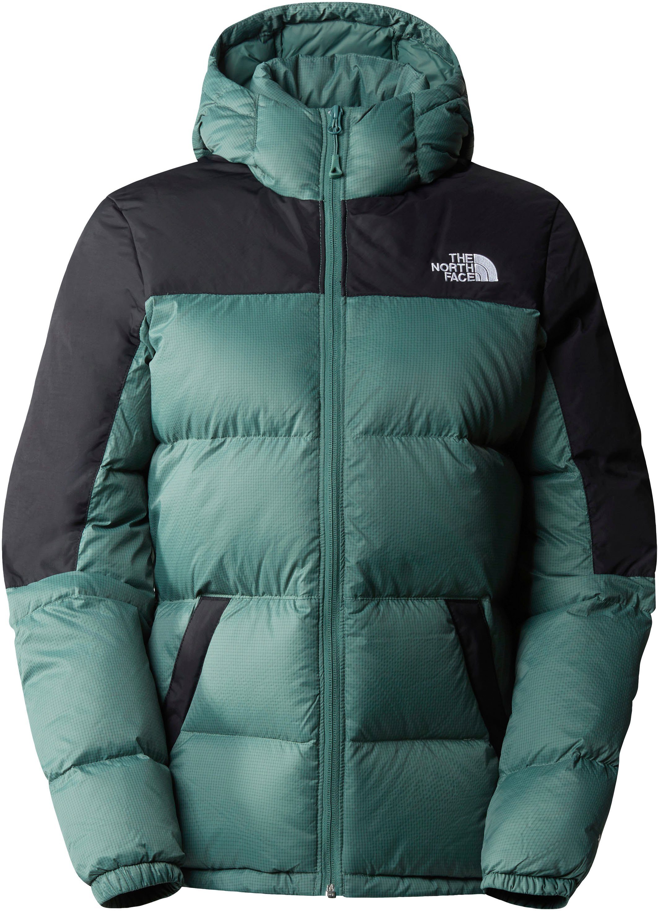 The North Face Daunenjacke DIABLO DOWN HOODIE EU green Kapuze mit 