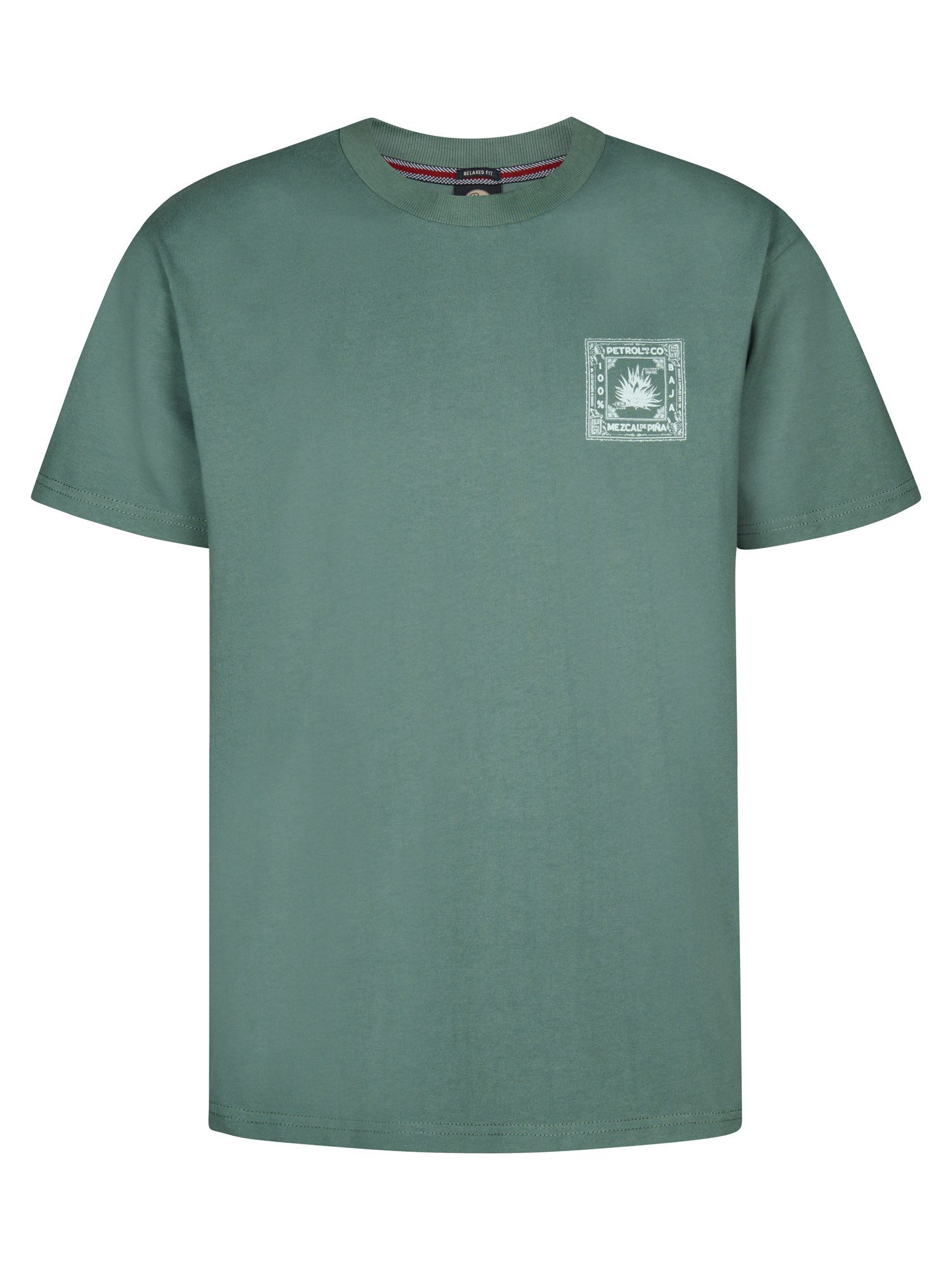 Petrol Industries T-Shirt Calor mit Rückenprint