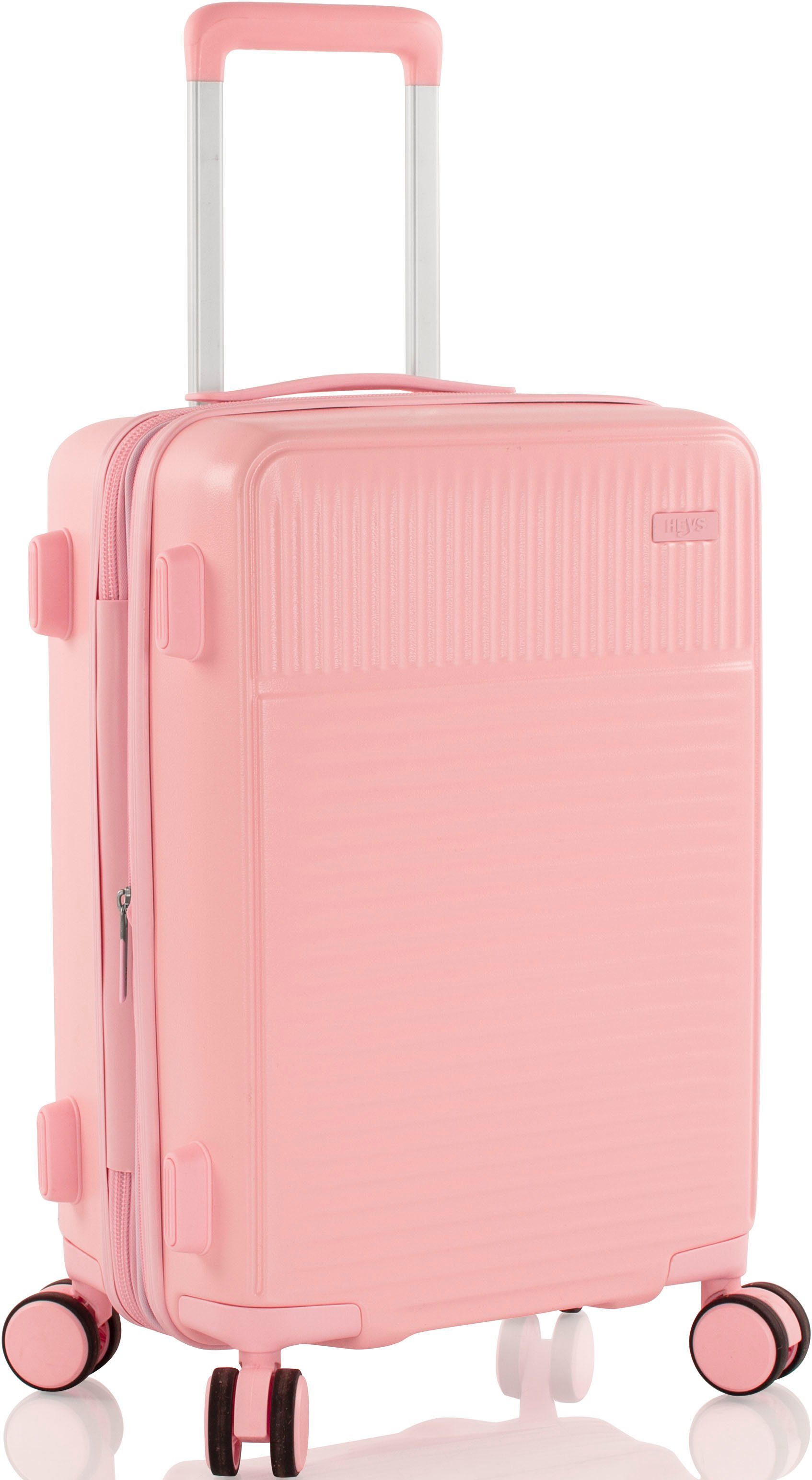 53 cm, Heys Rollen blush Hartschalen-Trolley 4 Pastel,