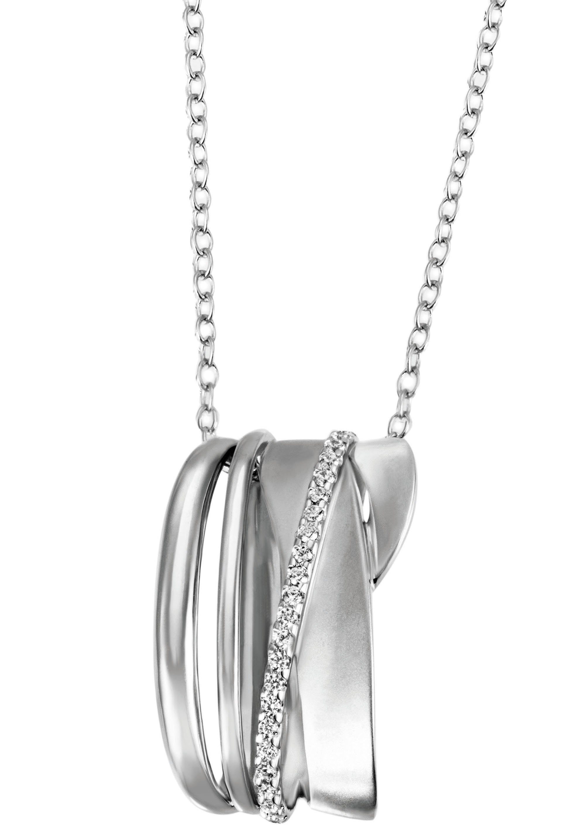 Kette mit Anhänger Schmuck Geschenk Silber 925 Halsschmuck Halskette Ankerkette