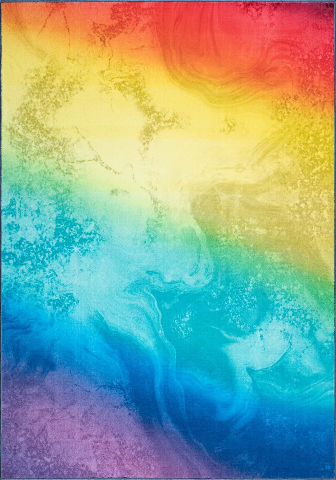TaraCarpet Teppich Kurzflorteppich TaraCarpet Rainbow moderner günstig online kaufen