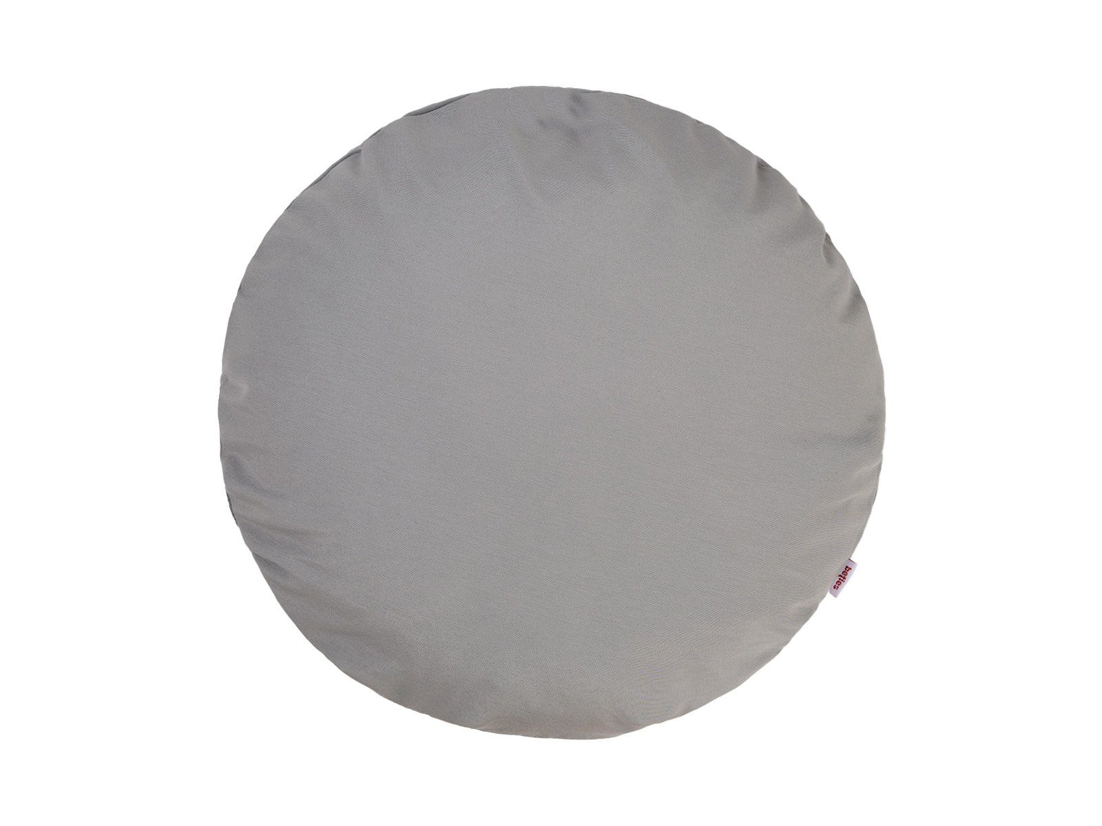 beties Kissenhülle Wunschton, (1 Stück), runder Kissenbezug 40 cm silber-gr günstig online kaufen