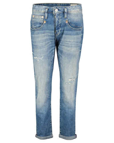 Herrlicher 5-Pocket-Jeans Damen Джинси SHYRA CROPPED ORGANIC DENIM CASHMERE (1-tlg)