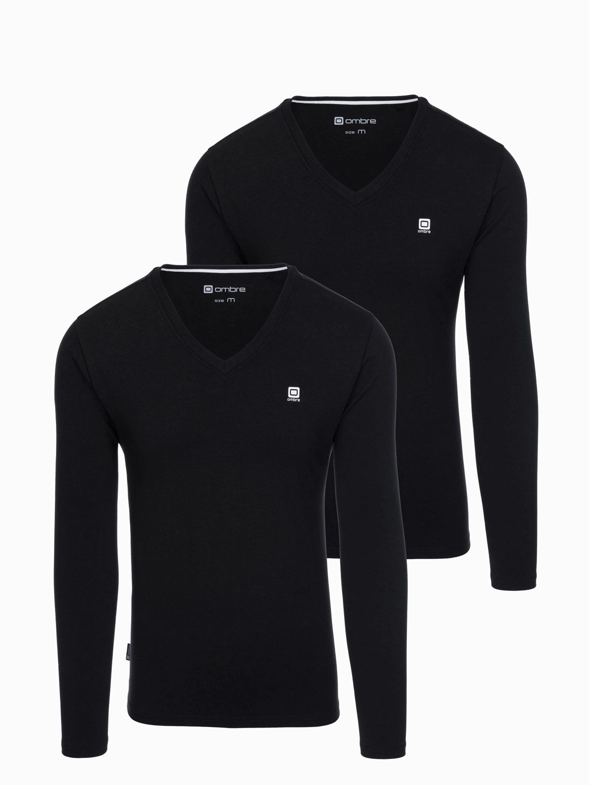 OMBRE Longshirt Longsleeve 2er-Pack günstig online kaufen