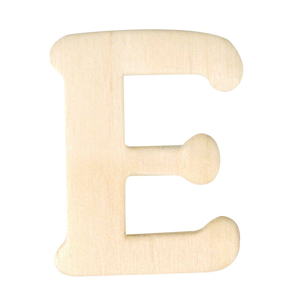 Rayher Deko-Buchstaben Holz Buchstaben D04cm E