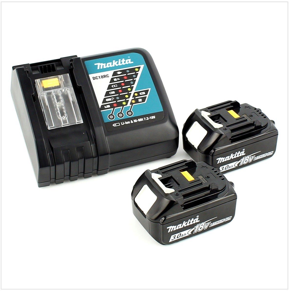 Makita Akku-Schlagschrauber DTW 1001 RFJ Akku Schlagschrauber 18V 3/4“ 1050Nm Brushless + 2x Akku