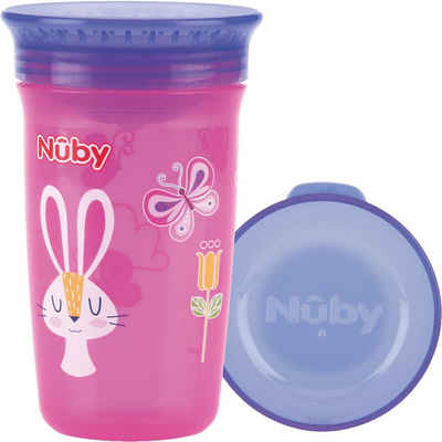 Nuby Trinklernbecher »360° Trinklernbecher "WONDER CUP", 300 ml, Pink«