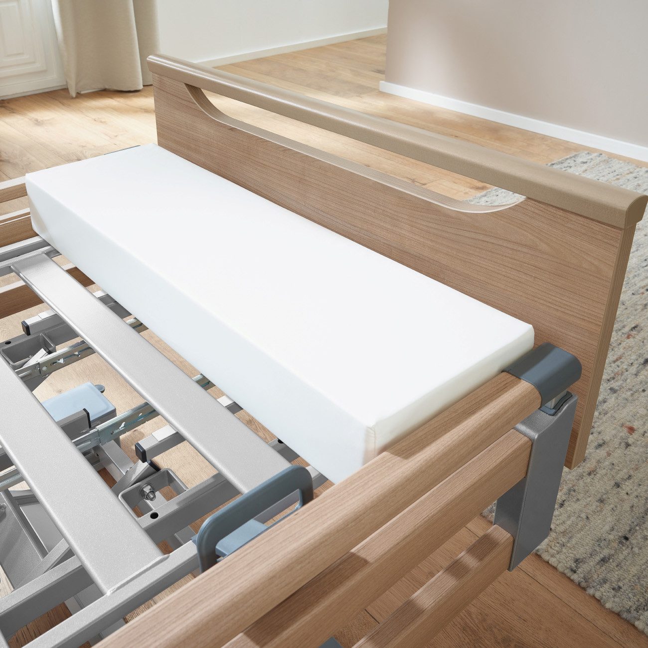 Burmeier Boxspringbett Polsterteil für Bettverlängerung 100x20x14 cm