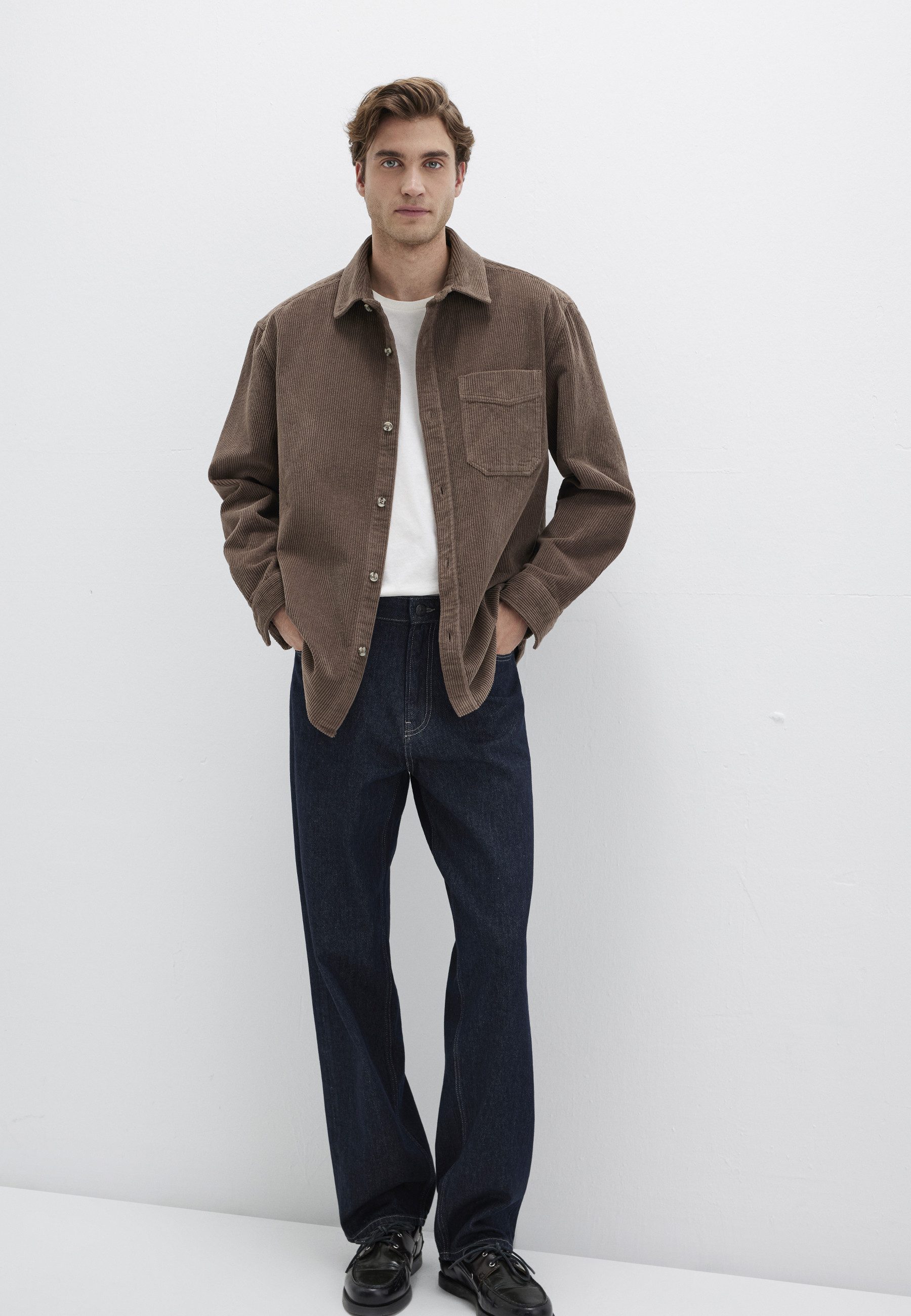 Mavi Langarmhemd POCKET CORDUROY SHIRT Cordhemd günstig online kaufen