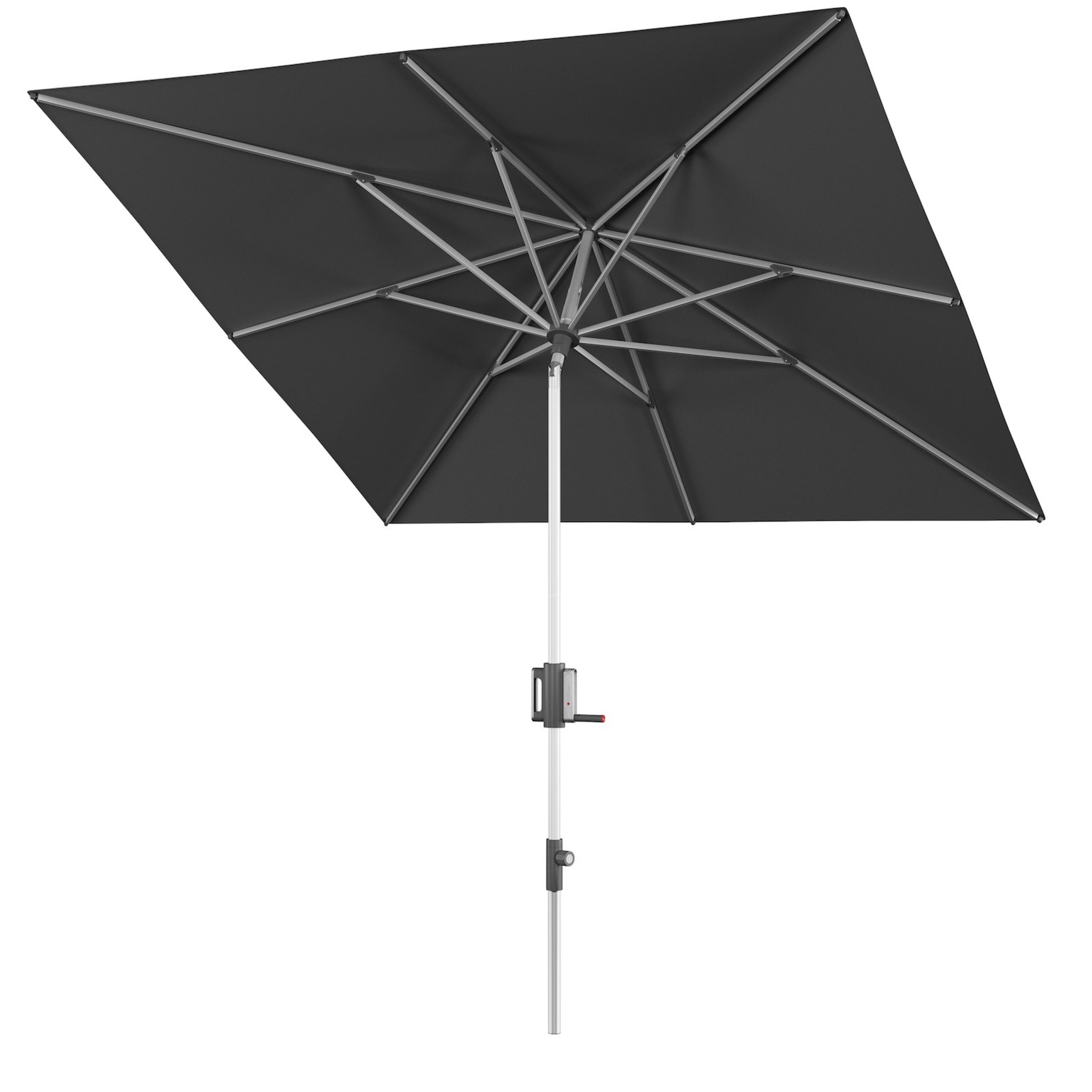 Knirps® Sonnenschirm KNIRPS APOLL 240 x 240 cm quadratisch Balkonschirm 7 Farbvarianten