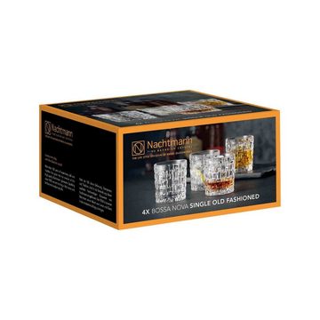 Nachtmann Whiskyglas Bossa Nova Whiskygläser 235 ml 4er Set, Glas