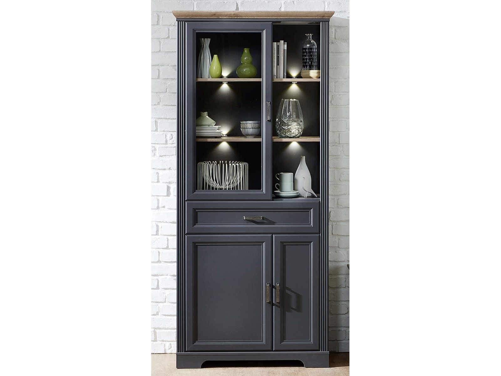 Innostyle Vitrine 93 x 204 x 42 cm (B/H/T)
