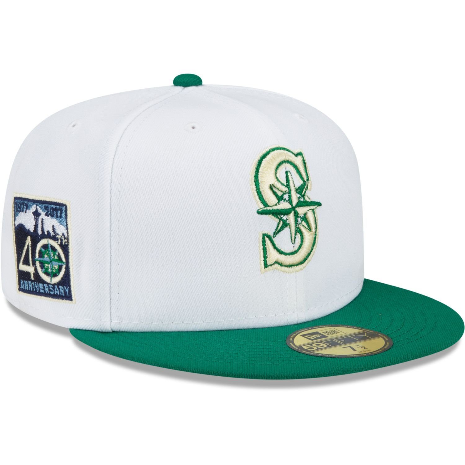 New Era Fitted Cap 59Fifty ANNIVERSARY Seattle Mariners