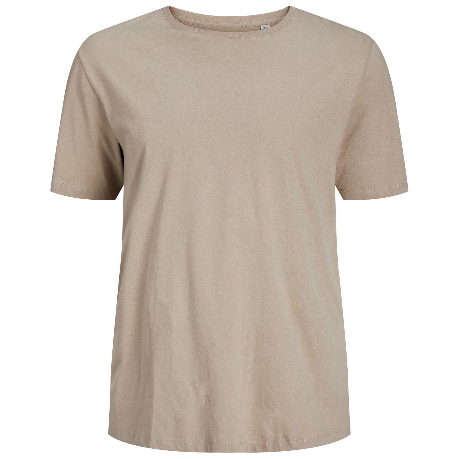 Jack & Jones Rundhalsshirt Große Größen Herren Basic T-Shirt sand Jack&Jones | T-Shirts
