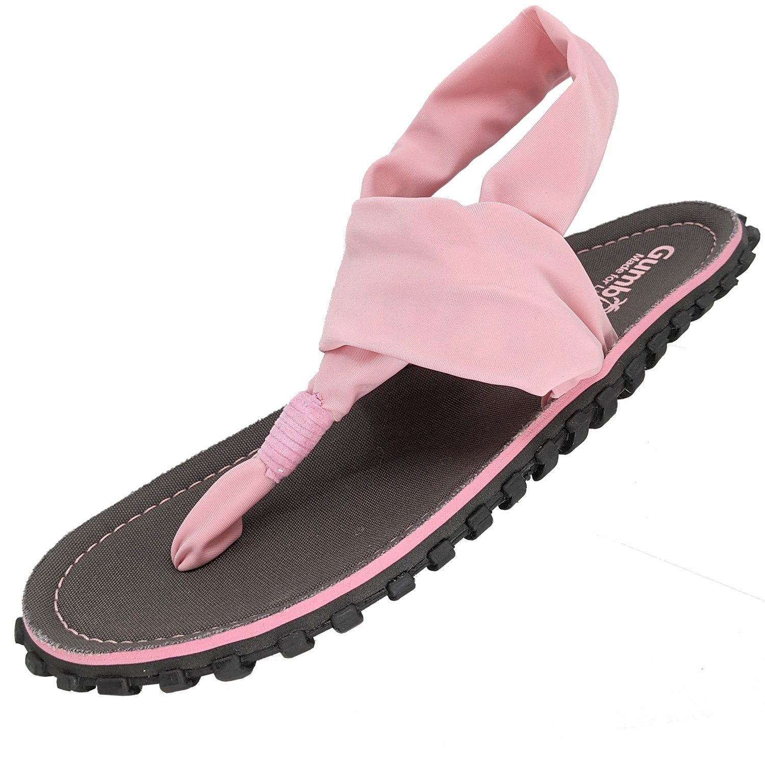 Gumbies Slingback in Grey Pink Riemchensandalette aus recycelten Materialien »in farbenfrohen Designs«